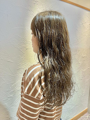 ロングパーマ