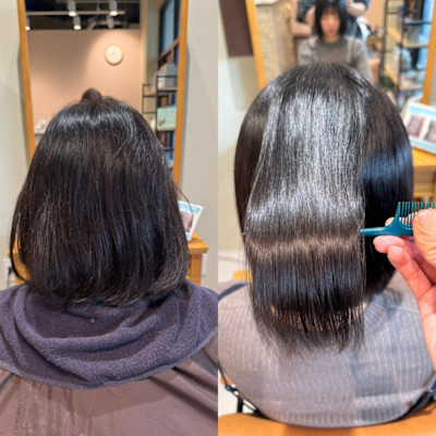 オートクチュール髪質改善ストレート