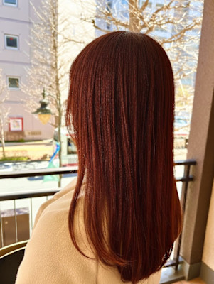 太陽に映える！暖色系美艶チェリーブラウン【083スタイル】