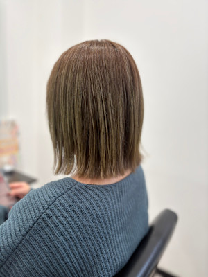 Hair Salon for D　 ×　切りっぱなしボブ