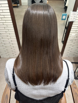 セミロング：髪質改善：２０代～３０代