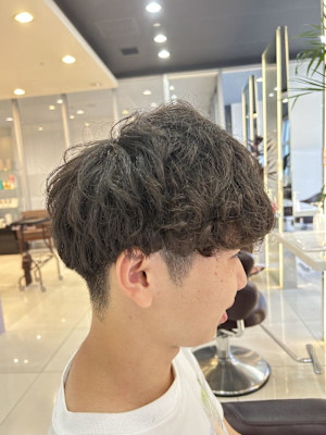 メンズスパイラルパーマ