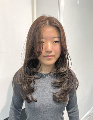 海外レイヤー/バタフライカット/ザクザクレイヤー