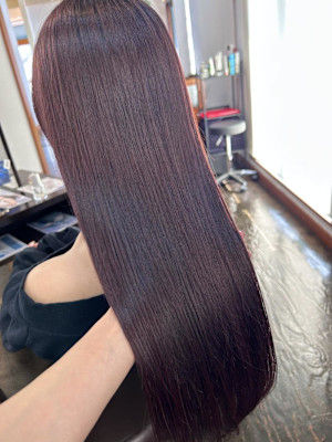 髪質改善カラー