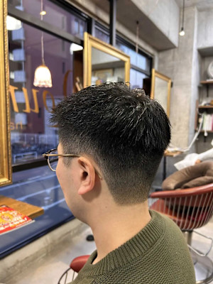 メンズシンプルショートスタイル