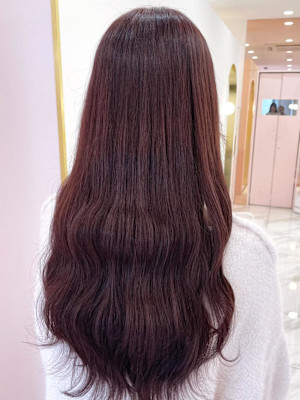 【カラー】ブリーチなしW！ラベンダーピンク♪_ユウ