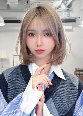 Agu hair amo 板宿店×スタイル