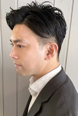 メンズカット 30代 ビジネスマン 刈り上げ ツーブロック
