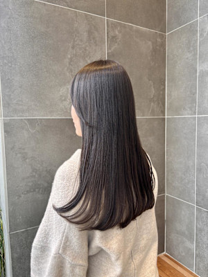 透明感アッシュカラー・エクラリティトリートメント