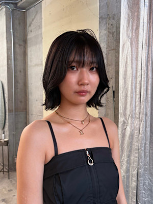 ステップボーンカット/ボブ/レイヤーボブ/表参道