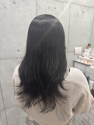 色落ちも可愛い赤み消しカラー