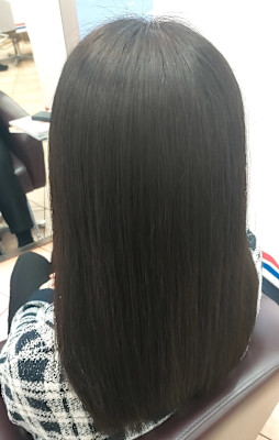 まとまり重視の美髪ロング