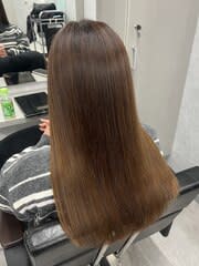 縮毛矯正で朝の時短に