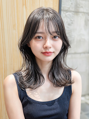 ナチュラルレイヤー　　くびれ巻きスタイル♪