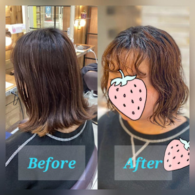 【松浦】前髪もゆるふわパーマでこなれ感