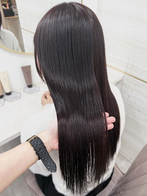 《高橋亜美》ダークラベンダー/大宮/ブリーチ