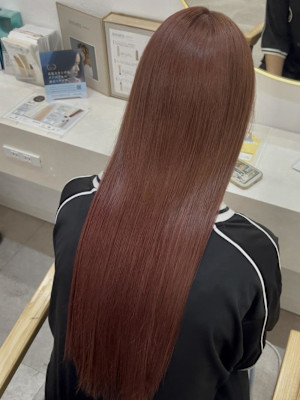 ピンクブラウンカラー♪あゆむ