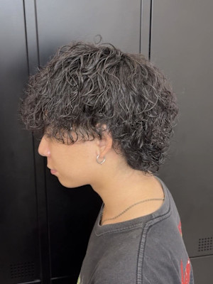 メンズプードルパーマ♪あゆむ