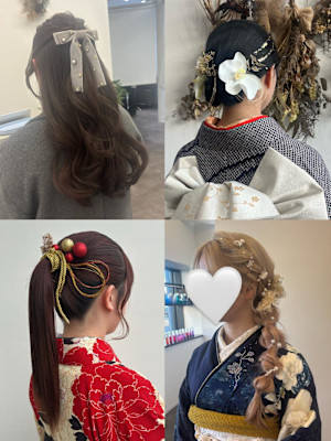 【miu担当】ヘアセットおまかせください！
