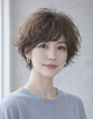 似合わせカット20代30代40代50代ショートボブパーマ