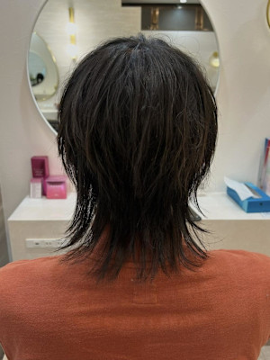 王道無造作ウルフカット♪あゆむ