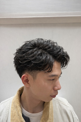 日本橋室町/日本橋/メンズパーマ/フェザーパーマ