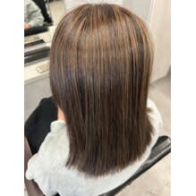 白髪ぼかしハイライト