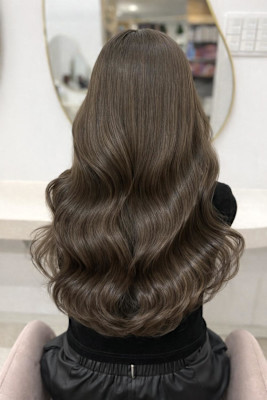 大人ガーリー/似合わせカット/ミディアムレイヤー