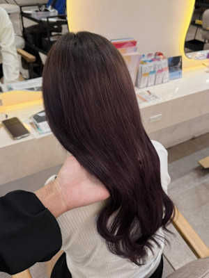 ワインレッドカラー♪あゆむ