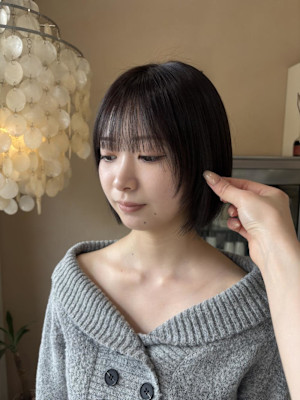 ニュアンスフェイスレイヤーボブ