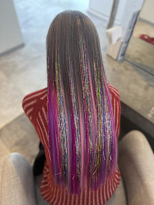 ハッシュカット/顔周りカット/ダークブラウン/シャギーカット