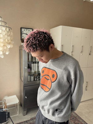 ピンクスパイキー