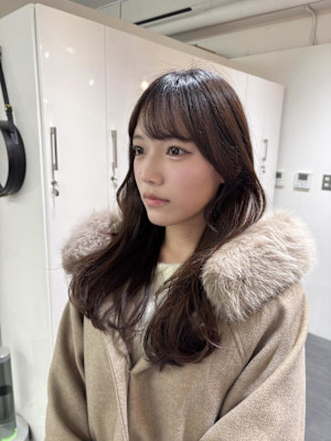 小顔抜群サイドバング☆