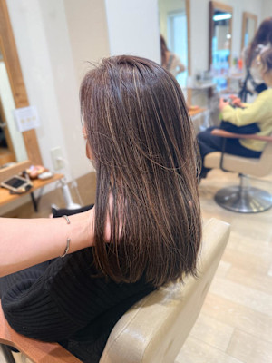 白髪ぼかし細めハイライト30代40代50代【藤沢　藤沢駅】