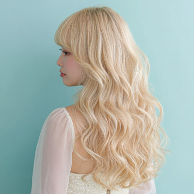 ホワイトブロンド、ブリーチ