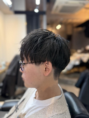 神田脩弥/刈り上げマッシュ/束感マッシュ