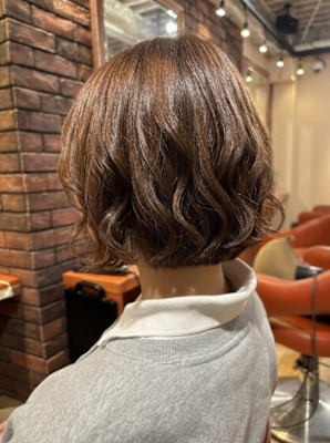 垢抜け度抜群！艶髪ミルクティーベージュ【091スタイル】