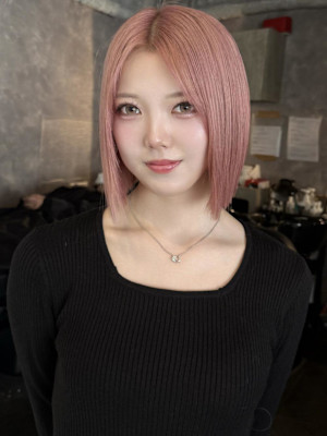 《巴結生》ホワイトピンク/ピンクベージュ/大宮