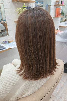 ミディアム！外ハネ