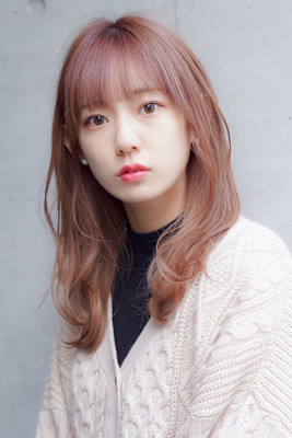 コテ巻き風ゆるめパーマ