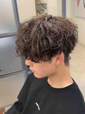 シャドウパーマ/メンズパーマ/メンズヘア