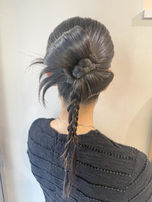 カチモリヘア/お呼ばれヘア