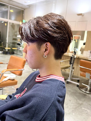 ナチュラルセンターパート  森