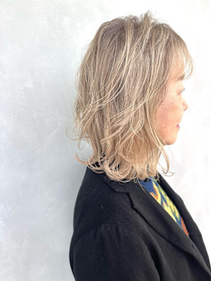 上品白髪染め/明るい白髪染め/ミルクティー/ベージュ