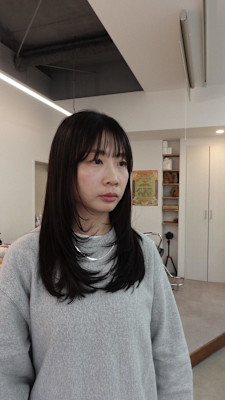 髪質改善/レイヤー/顔まわりカット/前髪/20代