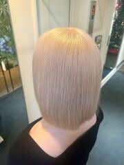 【W_SALON 河原町】ホワイトベージュ/透明感カラー