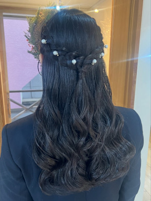 卒業式ヘアアレンジ