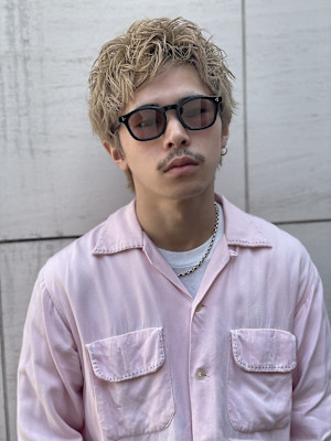 メンズショート無造作ショートスパイキーショートアップバング