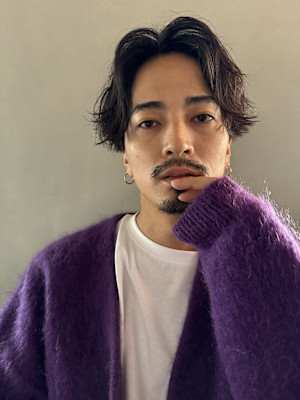 無造作ニュアンスパーマメンズ