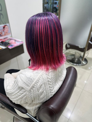 ピンク×パープル